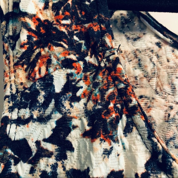 G:21 Large Floral Lacey Stretch Mini Sundress - Picture 7 of 10